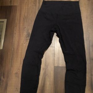 Lululemon Align, 28 inch length leggings, black, size 8